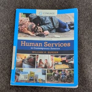 Cengage 10th Edition Human Services In Contemporary America Textbook